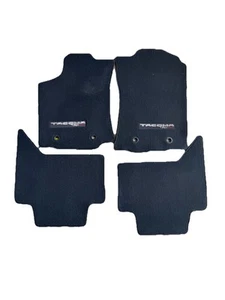 18-23 TACOMA DOUBLE CAB TOYOTA CARPET TRD SPORT FLOOR MATS GENUINE OEM BLACK - Picture 1 of 8
