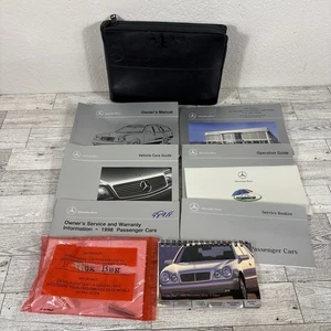 1998 Mercedes E320 Owner’s Manual Book With Black OEM Case - Bild 1 von 2