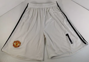 Pantalones Cortos Adidas Manchester United Portero Blanco XL Fútbol Climalite - c2019 - Imagen 1 de 14