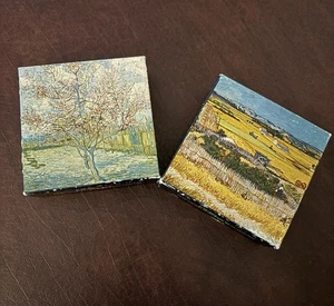 Fine Art Miniature Puzzles 7x7 Springbok Tree In Blossom & The Harvest (CT) - Picture 1 of 11