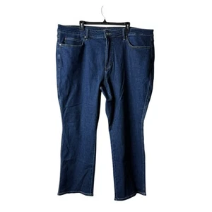 Judy Blue Dark Wash Straight Fit Denim Jeans Plus Size 24W - Picture 1 of 7