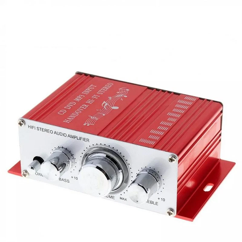 HiFi Verstärker Auto 12V Aluminium Audio Stereo Mini Power Amplifier Motorrad - Bild 1 von 4