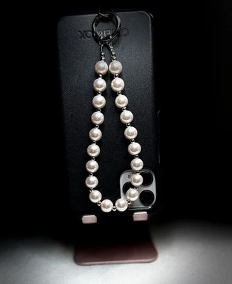Pearl Beads Phone Charm Phone Accessories Phone Chain Bag Chain Keychain - Image 1 of 4