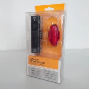 Headlight & Taillight Set Serfas E-Lume ESM-600 USB Rechargeable 600/60 Lumen - Bild 1 von 9