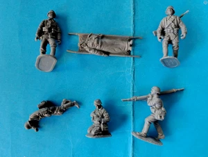 CTS  1/32 - World War II - GERMAN Support TROOPS  D-DAY - LIMITED - Picture 1 of 1