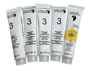 Natural Instincts Brilliant Shine Conditioner Clairol 1,85 once ciascuno - lotto di 5 - Foto 1 di 9