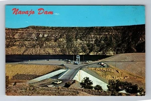 Northwestern NM-New Mexico, Navajo Dam, antike Vintage Souvenir Postkarte - Bild 1 von 2
