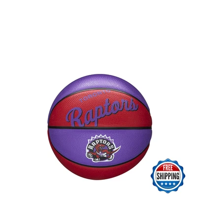 Mini baloncesto retro del equipo Wilson de la NBA - Toronto Raptors - 80 personajes máx. - Imagen 1 de 4