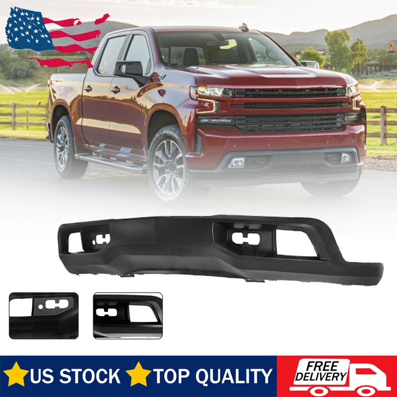 842199069 Cubierta de parachoques fascia inferior delantera para Chevy Chevrolet Silverado 1500 Foto 1 de 4