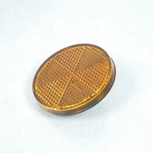 Rückstrahler für Roller Peugeot 50 Kisbee 774740 / Ø55mm / orange neu - Bild 1 von 3