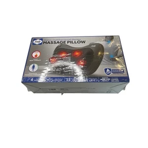 Almohada de masaje Sealy Shiatsu terapia multifuncional calor y música nueva - Imagen 1 de 3