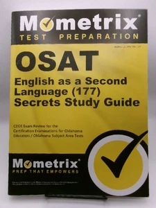 OSAT English as a Second Language (177) Secrets Study Guide: CEOE Exam Review fo - Picture 1 of 2