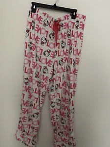 Hello Kitty Valentines LOVE Pajama Lounge Pants Size XL SOFT NWT - Picture 1 of 12