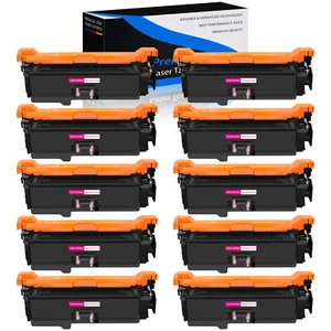 Tóner magenta 10 piezas para HP CE403A 507A LaserJet 500 color M551 M551dn M570 M575dn - Imagen 1 de 5