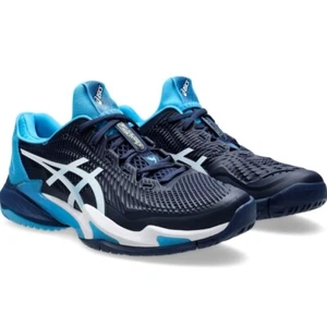 Men's ASICS Court FF 3 Novak Blue Expanse - 1041A361-963 Size 13 - Picture 1 of 8