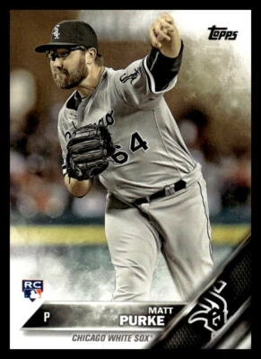 2016 Topps Update  Matt Purke #US103 Chicago White Sox Baseball Card - Image 1 of 2