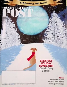 The Saturday Evening Post November/December 2021 Greatest Holiday Cover Art - Picture 1 of 2