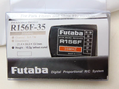 Robbe Futaba Empfänger R156F - 6-Kanal - 35 MHz for Park and Slow Flyers#152 - Bild 1 von 4