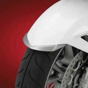 HONDA 2018 GOLDWING GL1800 NEWER FRONT FENDER ACCENT TIP COVER CHROME - Bild 1 von 3
