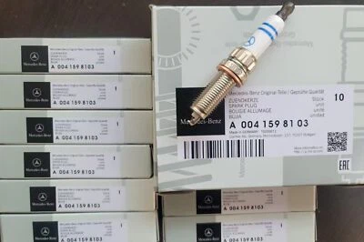 8Pcs OEM A0041598103 ZR6SII3320 Genuine Iridium Spark Plugs For Mercedes Benz - Image 1 of 2