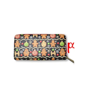Cartera Loungefly Star Wars Adornos de Pan de Jengibre Cremallera Alrededor Exclusiva - Imagen 1 de 4