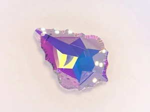Pendeloque Crystals Ab Clear 2Inch(50x36)mm #911 Asfour Crystals Wholesale - Picture 1 of 12