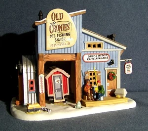 Lemax - Old Cronies Ice Fishing - Village Collection - 35572 - NIB - Picture 1 of 4