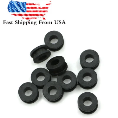 Kit de 10 ojales de goma para motocicleta nuevos para carenados Honda Yamaha Suzuki Foto 1 de 4