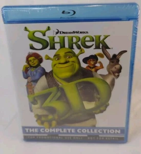Shrek: The Complete 3D Collection Blu-Ray, 2010, Promo-NEW & Sealed - Picture 1 of 3