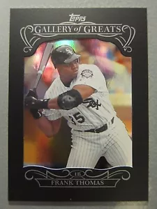 *Rare* 2015 Topps Gallery of Greats #GG2 Frank Thomas - Picture 1 of 2