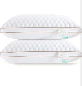 Pillows for Sleeping, SSZTI Bed Pillows Set of 2, 16 x 24 in White - Picture 1 of 5