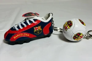 FC Barcelona keychains Cleat And Ball - Picture 1 of 2