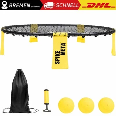 SPIKEMETA Spikeball Standard 3-Ball-Set – Spiel für Garten, Strand, Park, drinnen