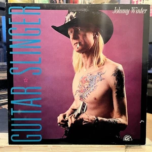 [ROCK/BLUES]~EXC LP~JOHNNY WINTER~Guitar Slinger~[1984~SONET~Issue]~UK Import~ - Picture 1 of 5