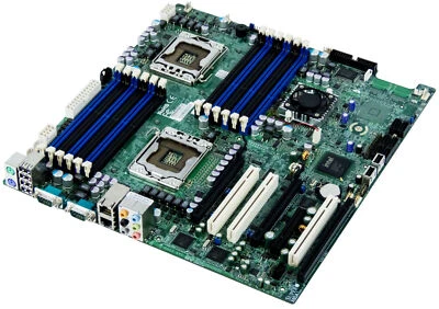 Mainboard Supermicro X8DAi 2x LGA1366 12x DDR3 EATX - Image 1 of 3