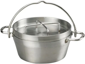 ST-908 SOTO Stainless Dutch Oven 8 inch IH-compatible 2.6L New - Picture 1 of 1