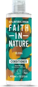 Faith In Nature Natural Jojoba Conditioner, Smoothing, Vegan and Cruelty Free - Picture 1 of 4