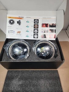 HWSTAR 7" Halo Starry Dragon Eye 1000% Bright Anti Glare Led Headlights 6000K - Picture 1 of 20