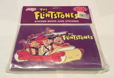 1991 Flintstones Sticker Book And Stickers Brand New Sealed Package