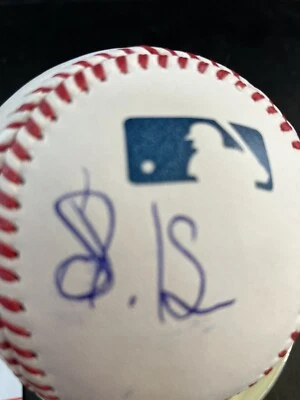 STEVEN KWAN CLEVELAND GUARDIANS SIGNED BASEBALL PSA #AL81773 - Image 1 of 4