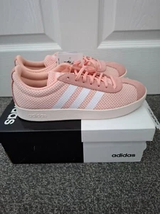 Adidas Vl Court 2.0 Skateboarding Trainers Women’s Size UK 5 New - Picture 1 of 7