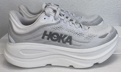 Hoka Bondi 9 Women's Size 5.5B Stardust Mesh Everyday Running Cushioned Sneakers - Image 1 of 4