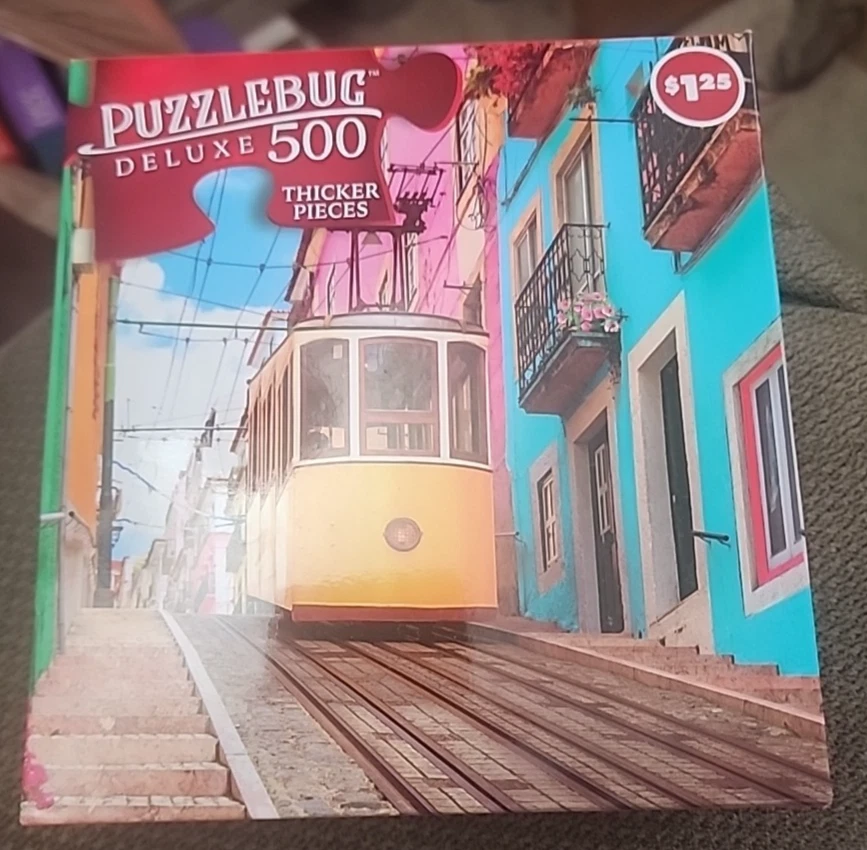 CrazArt PUZZLEBUG DELUXE THICKER PIECES Jigsaw Puzzles EUC