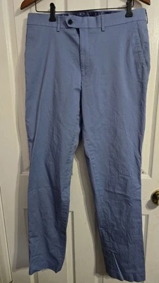 Pantalones de vestir bar III para hombre ajustados 34x34 azules pantalones Foto 1 de 4