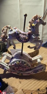 clásico tesoro musical animado mecedor carrusel el sueño imposible - Imagen 1 de 3