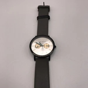 Ted Baker Men's Watch 10009273 Cool Colorful Face Grey Strap New Battery 10/25 - Picture 1 of 12