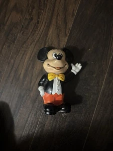 Vintage Coin Bank ~ Walt Disney Productions ~ Mickey Mouse Bank ~ 6" Tall Bank - Picture 1 of 1