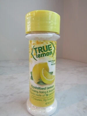 True Lemon Crystallized Lemon Powder for Baking Cooking Seasoning NOS - Image 1 of 3