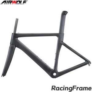 AIRWOLF T800 Carbon Road Bike frame 700*23c Racing Bicycle Aerodynamic Rim Brake - Picture 1 of 19