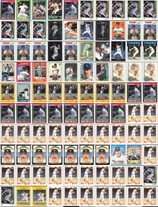 (100) Jack Morris Hall of Fame Lot MLB Baseball Cards Base Inserts Collection - Picture 1 of 12